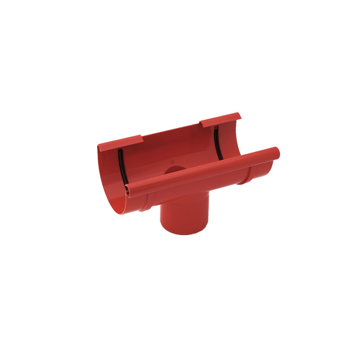 Воронка для слива, пвх, d-125 мм, красный, BRYZA
