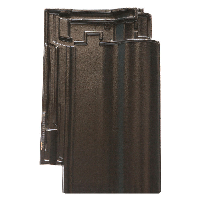 Керамическая черепица Erlus E58SL, Алмазно-черный